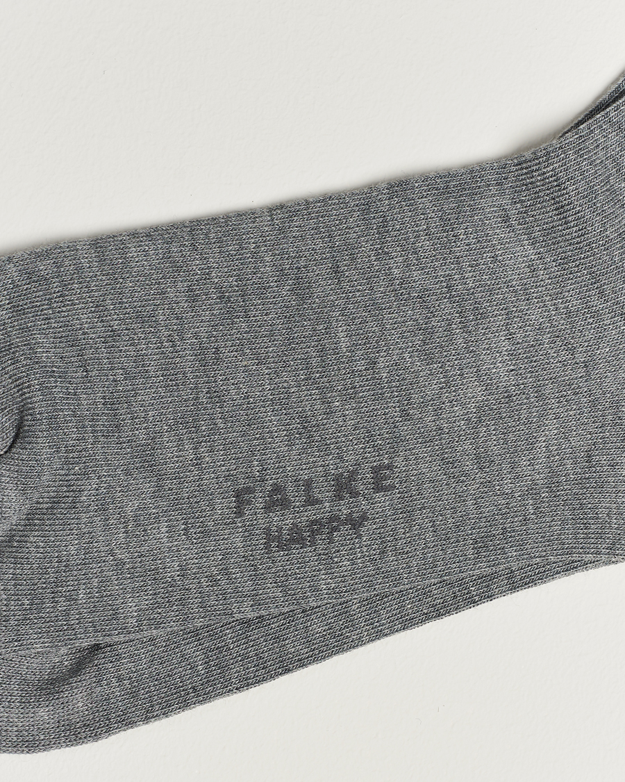 Herren | Socken | Falke | Happy 2-Pack Cotton Socks Light Grey