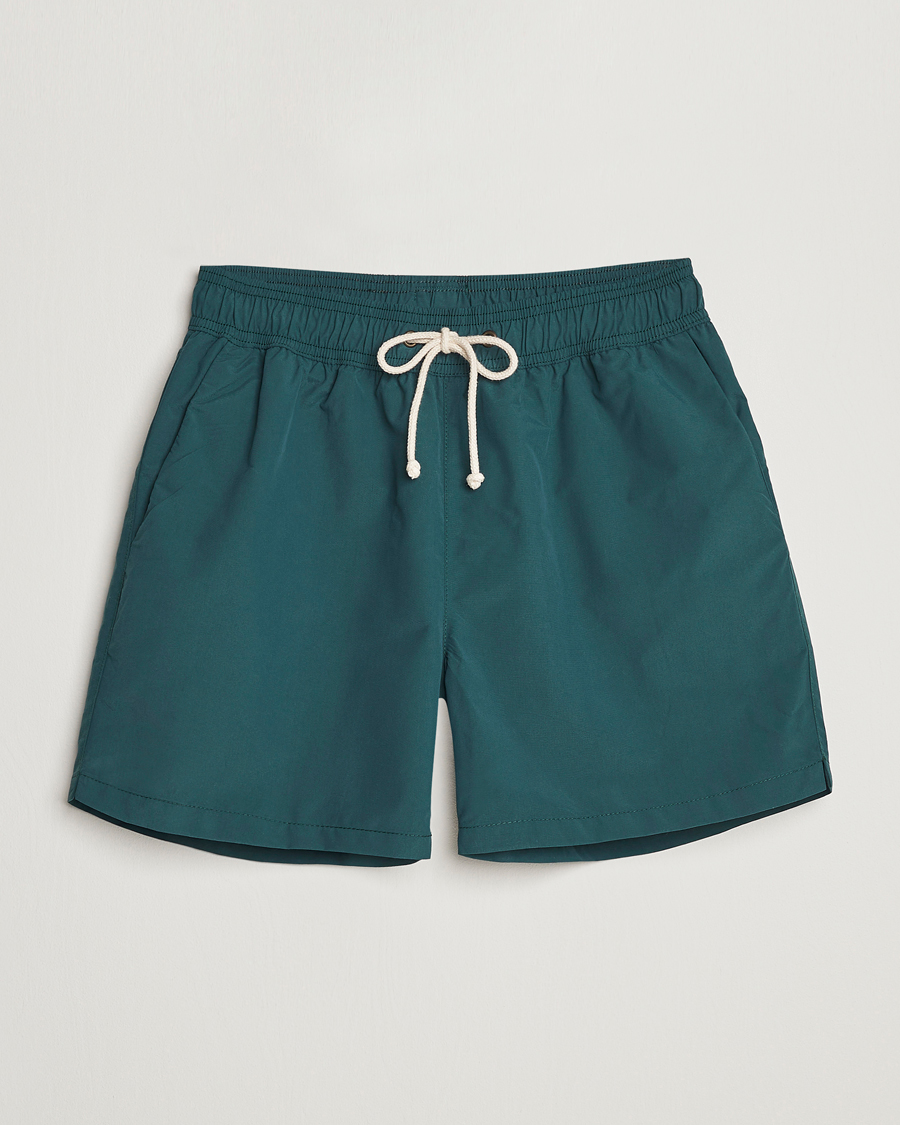 Herren | Ripa Ripa Plain Swimshorts Green | Ripa Ripa | Plain Swimshorts Green