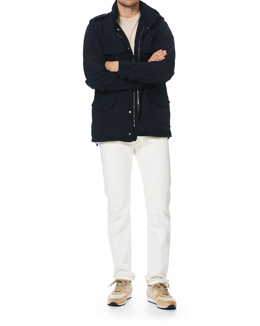 Herren | Zespà ZSP6 Suede Runner Sneakers Off White/Savane | Zespà | ZSP6 Suede Runner Sneakers Off White/Savane