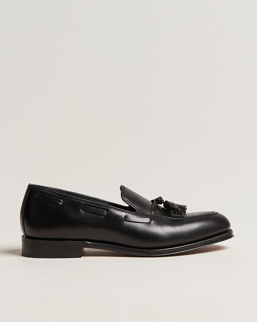 Herren | Loafer | Loake 1880 | Russell Tassel Loafer Black Calf