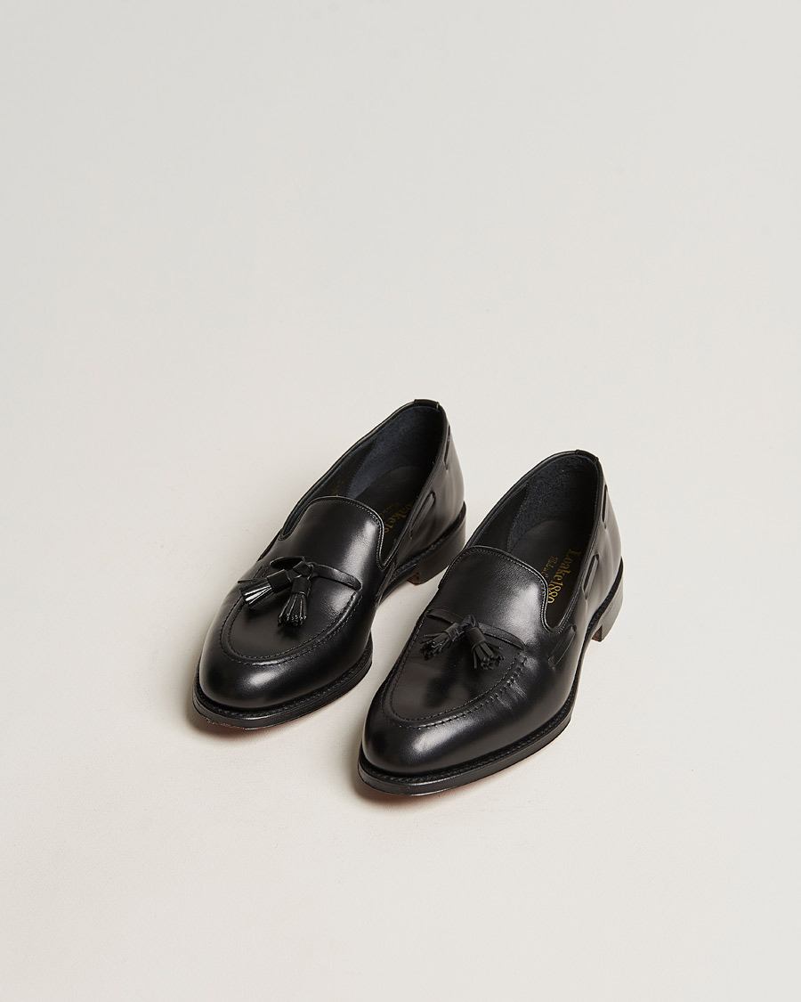 Herren | Loafer | Loake 1880 | Russell Tassel Loafer Black Calf