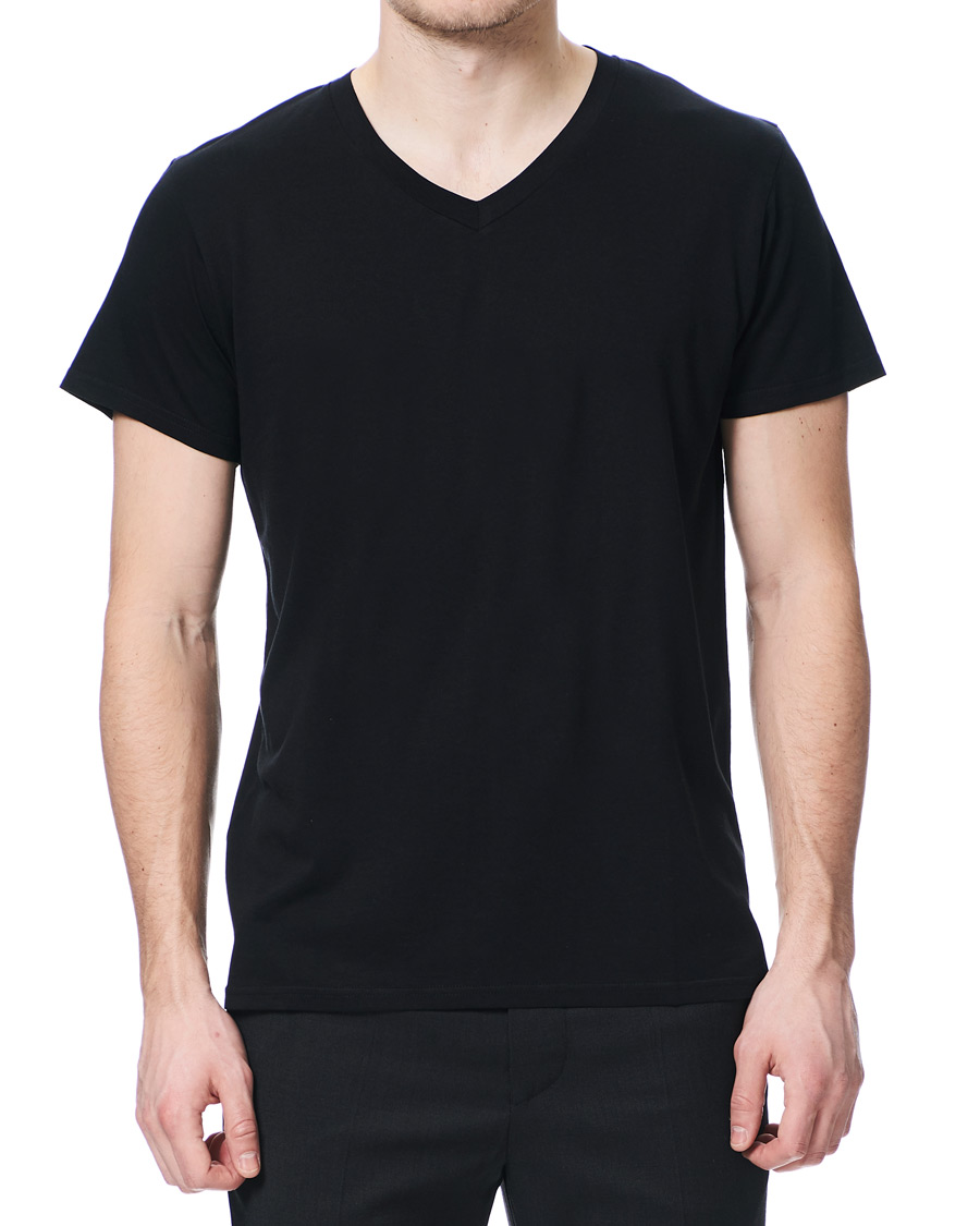 Herren | T-Shirts | CDLP | V-Neck Tee Black