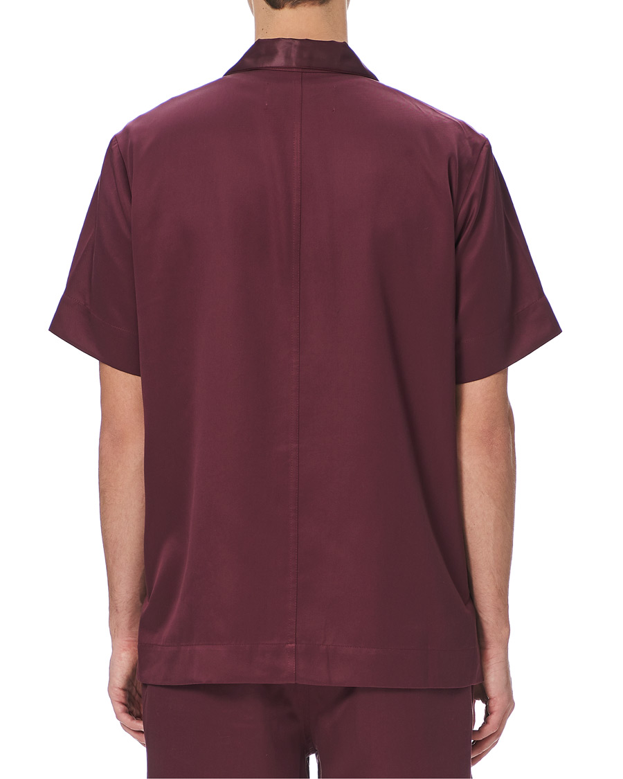 Herren | Schlafanzüge & Bademäntel | CDLP | Home Suit Short Sleeve Burgundy