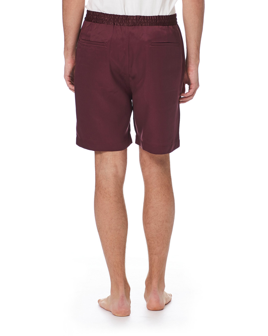 Herren | Schlafanzüge & Bademäntel | CDLP | Home Suit Short Sleeve Burgundy