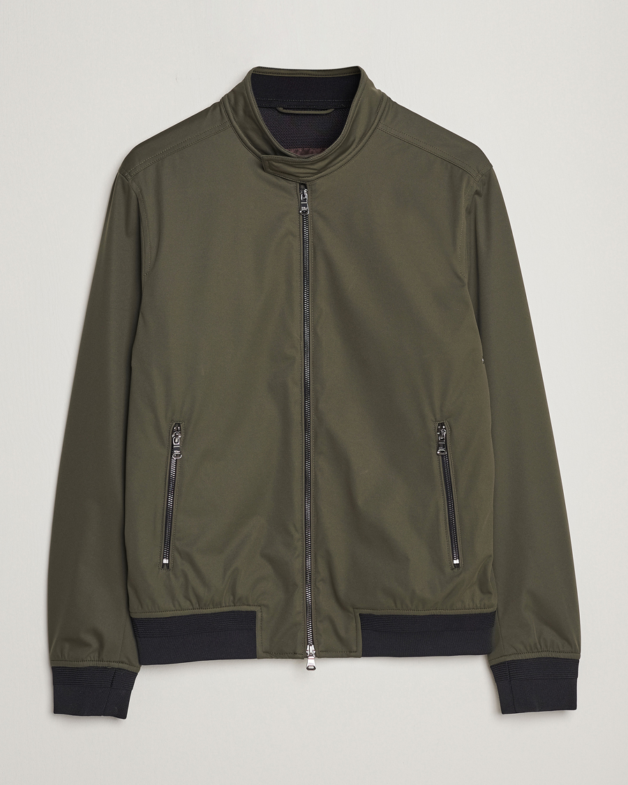 Herren | Jacken | Oscar Jacobson | Harris Harrington Nylon Jacket Green
