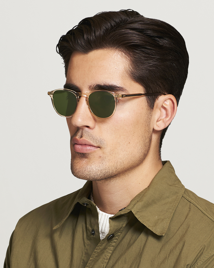 Herren | Garrett Leight Hampton 46 Sunglasses Pure Green | Garrett Leight | Hampton 46 Sunglasses Pure Green