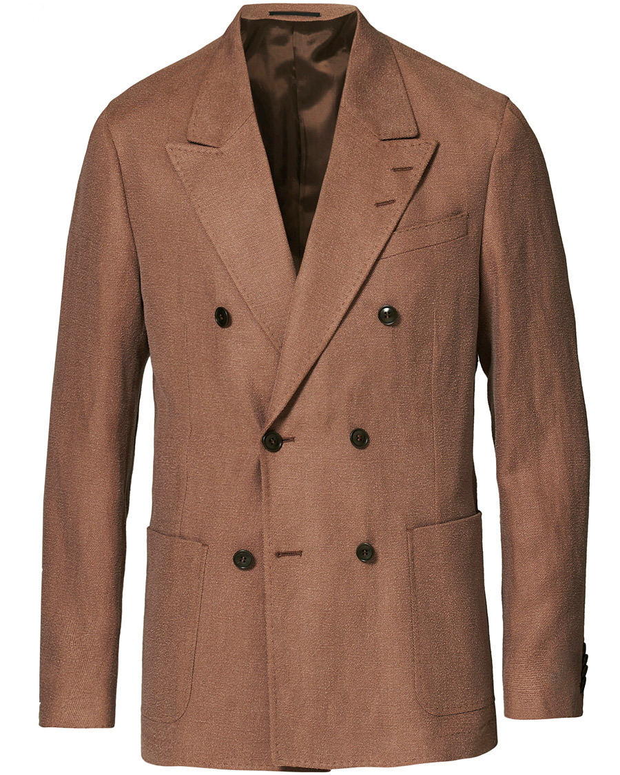 Herren | Sakkos | Tiger of Sweden | Giacca Double Breasted Blazer Potato