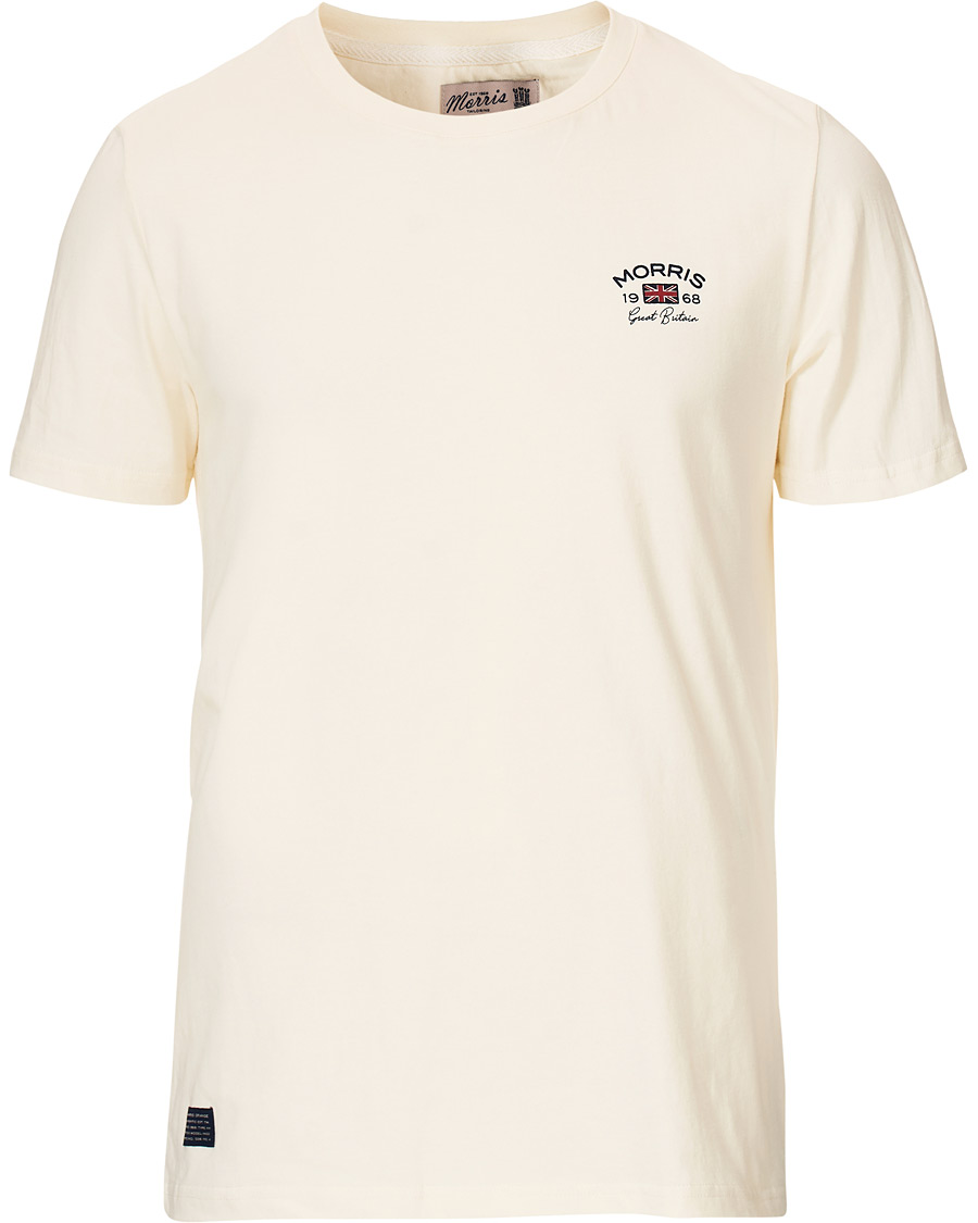 Herren | T-Shirts | Morris | Léonce Crew Neck Tee Off White