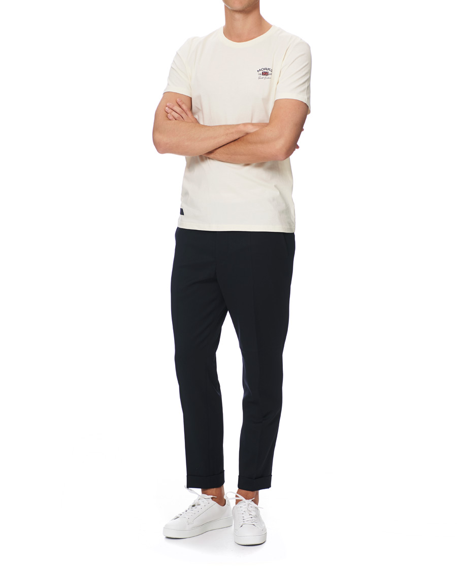 Herren | T-Shirts | Morris | Léonce Crew Neck Tee Off White