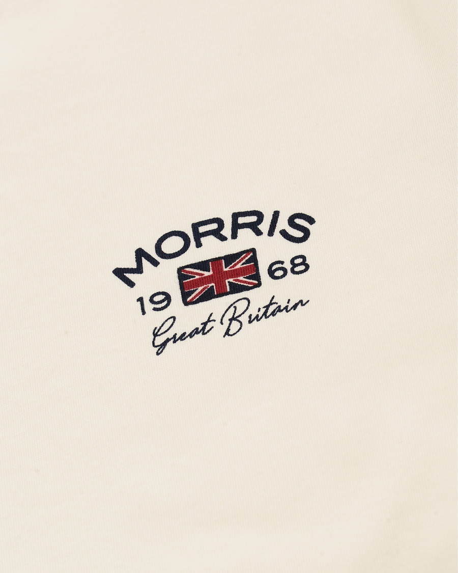 Herren | T-Shirts | Morris | Léonce Crew Neck Tee Off White