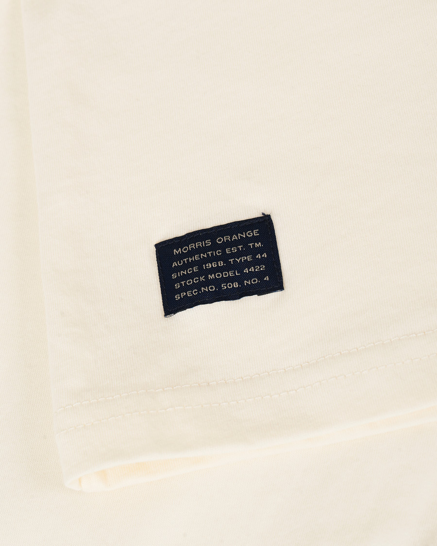 Herren | T-Shirts | Morris | Léonce Crew Neck Tee Off White