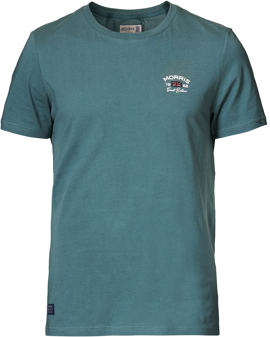 Herren | T-Shirts | Morris | Léonce Crew Neck Tee Green