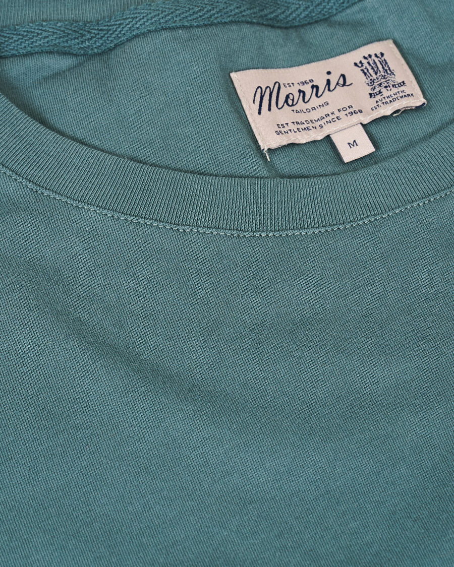 Herren | T-Shirts | Morris | Léonce Crew Neck Tee Green
