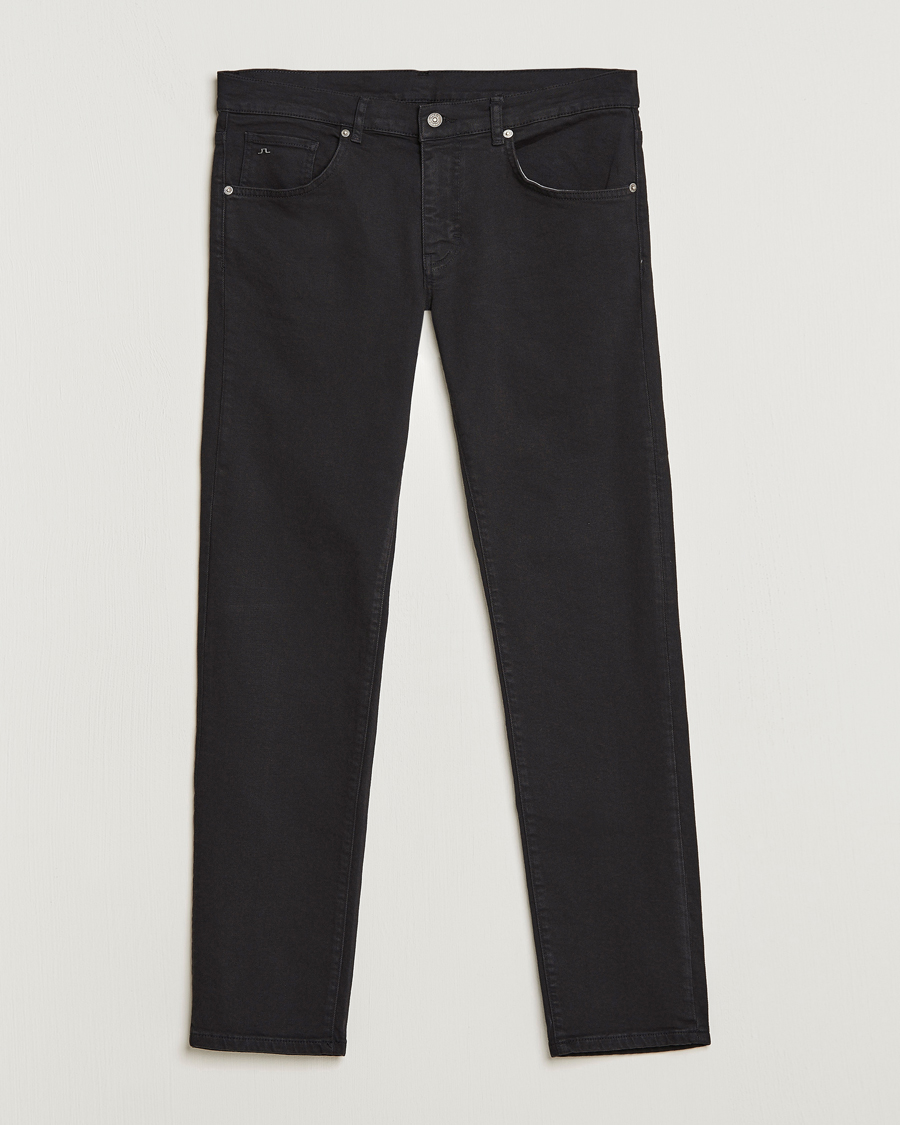 Herren | Hosen | J.Lindeberg | Jay Solid Stretch 5-Pocket Pants Black