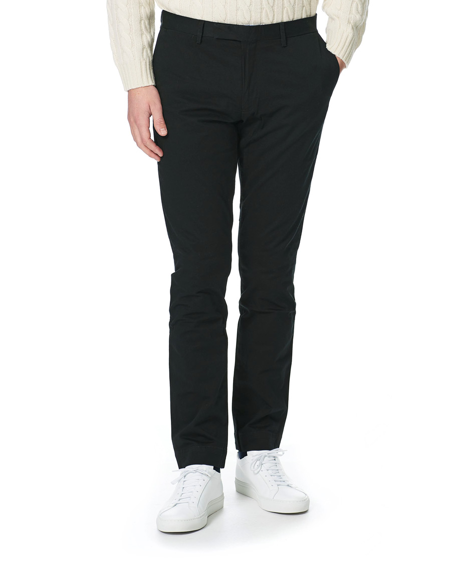 Herren | Hosen | Polo Ralph Lauren | Slim Fit Stretch Chinos Black