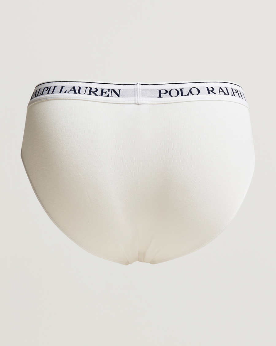 Herren | Kleidung | Polo Ralph Lauren | 3-Pack Low Rise Brief White