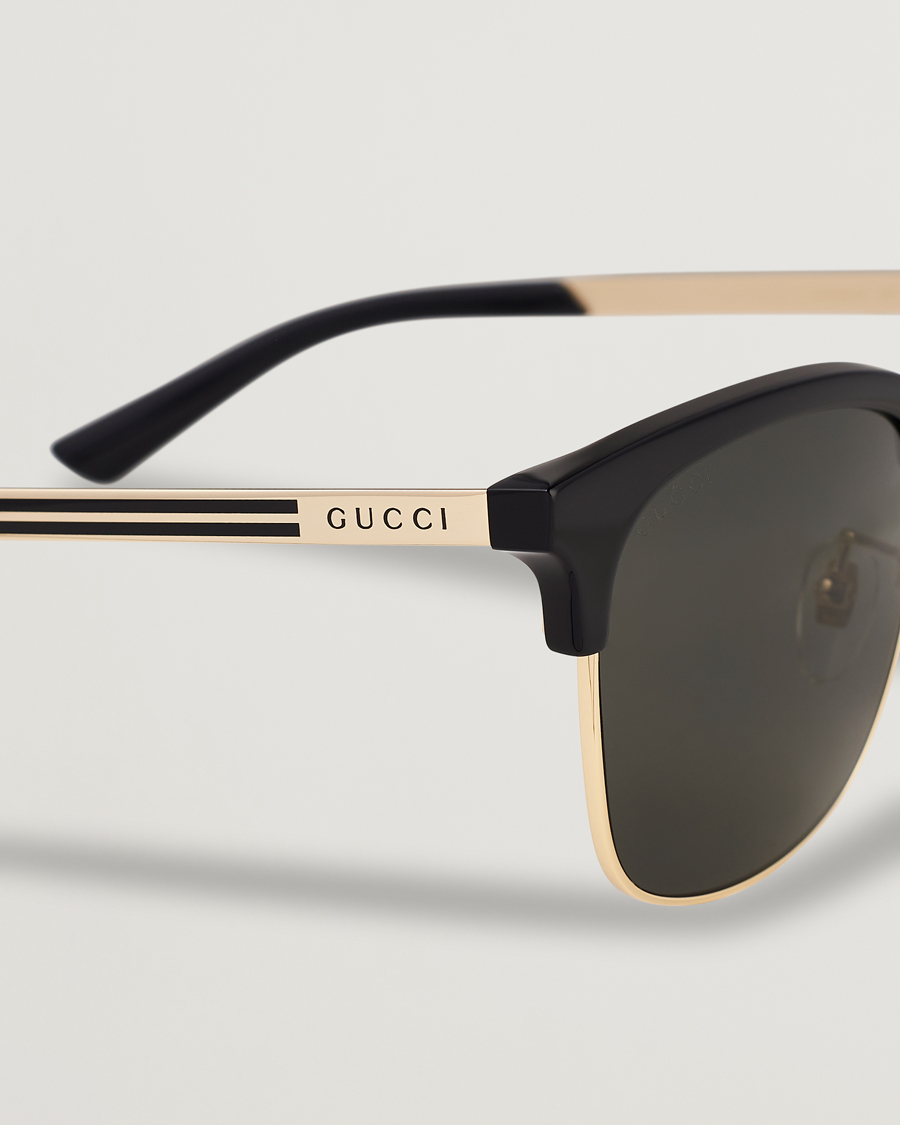 Herren | Gucci GG0697S Sunglasses Black | Gucci | GG0697S Sunglasses Black