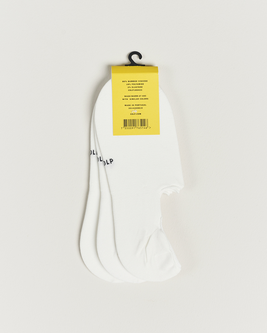 Herren | Socken | CDLP | 3-Pack No Show Socks White