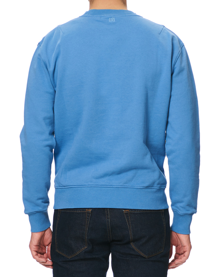 Herren | Pullover | AMI | Heart Logo Sweatshirt Blue