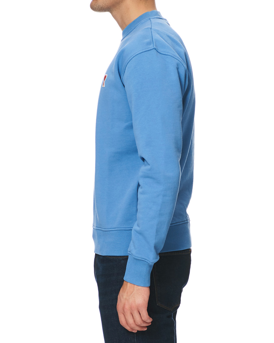 Herren | Pullover | AMI | Heart Logo Sweatshirt Blue