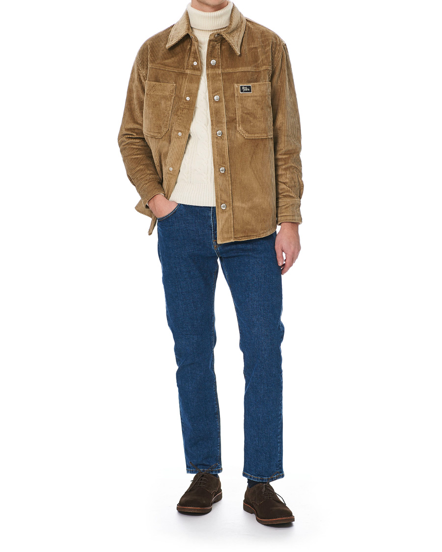 Herren | Jacken | AMI | Corduroy Shirt Jacket Olive