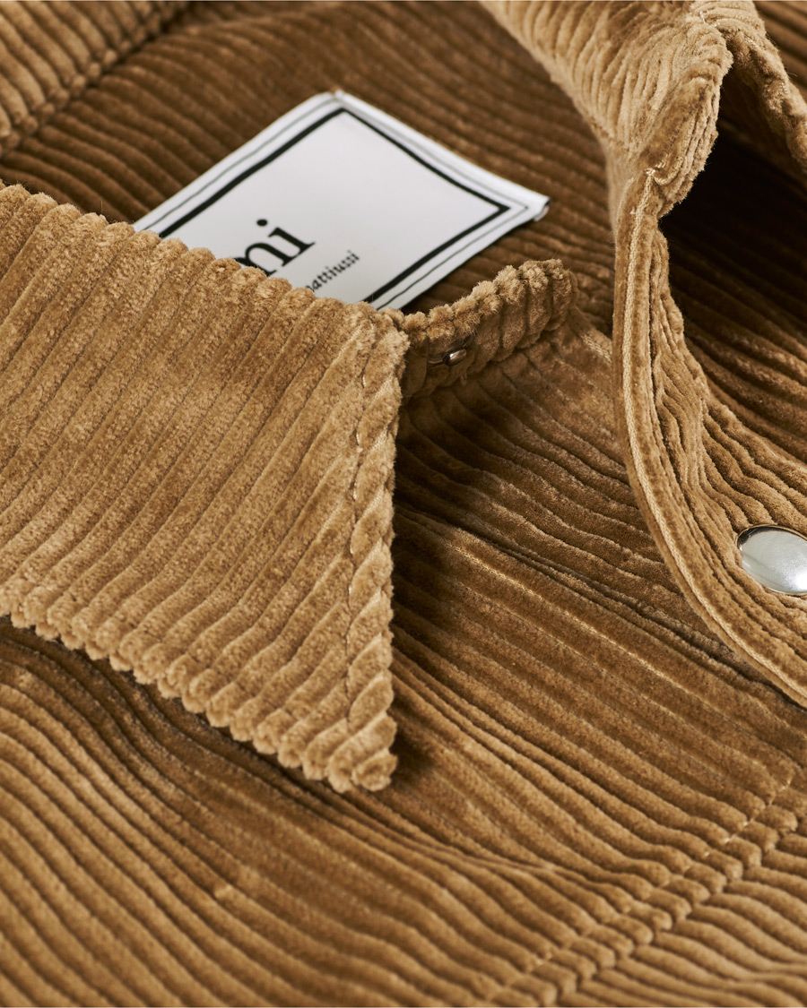 Herren | Jacken | AMI | Corduroy Shirt Jacket Olive