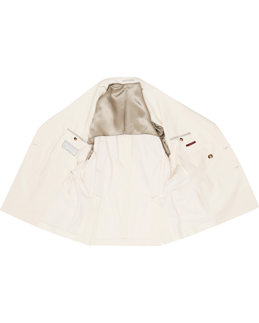 Herren | Sakkos | Brunello Cucinelli | Sea Island Cotton Corduroy Blazer Winter White