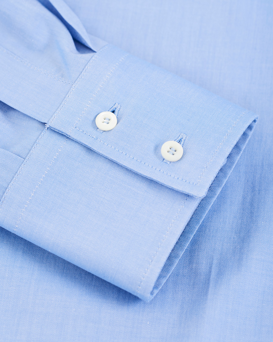 Herren | Hemden | Brunello Cucinelli | Slim Fit Twill Shirt Blue