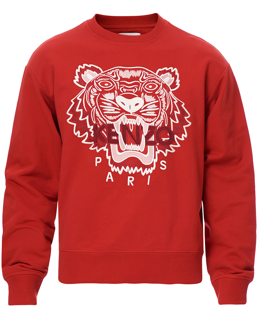 Herren | Pullover | KENZO | Icon Tiger Crew Neck Sweatshirt Red