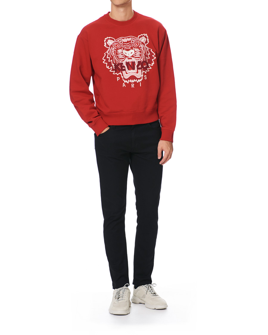 Herren | Pullover | KENZO | Icon Tiger Crew Neck Sweatshirt Red