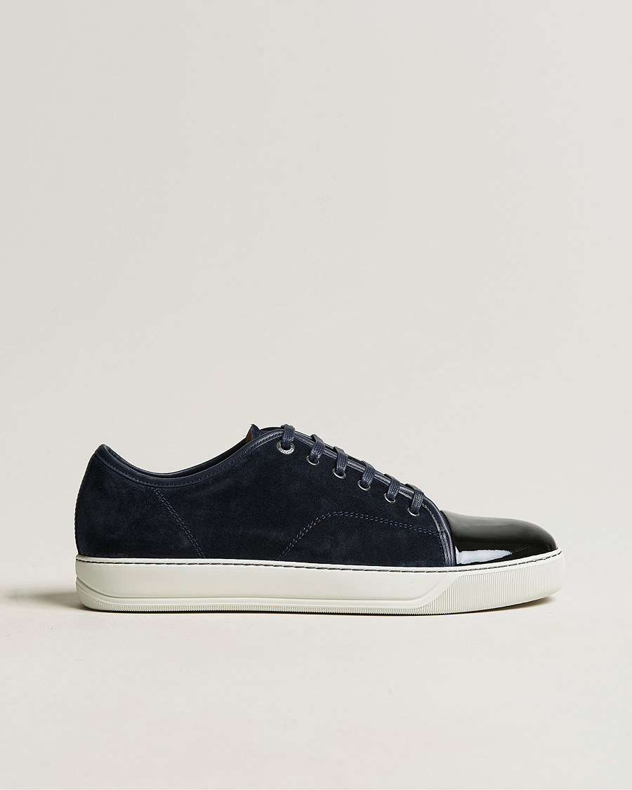 Herren | LanvinDBB1 Patent Cap Toe SneakerNavyUK8 - EU42 | Lanvin | DBB1 Patent Cap Toe Sneaker Navy UK8 - EU42