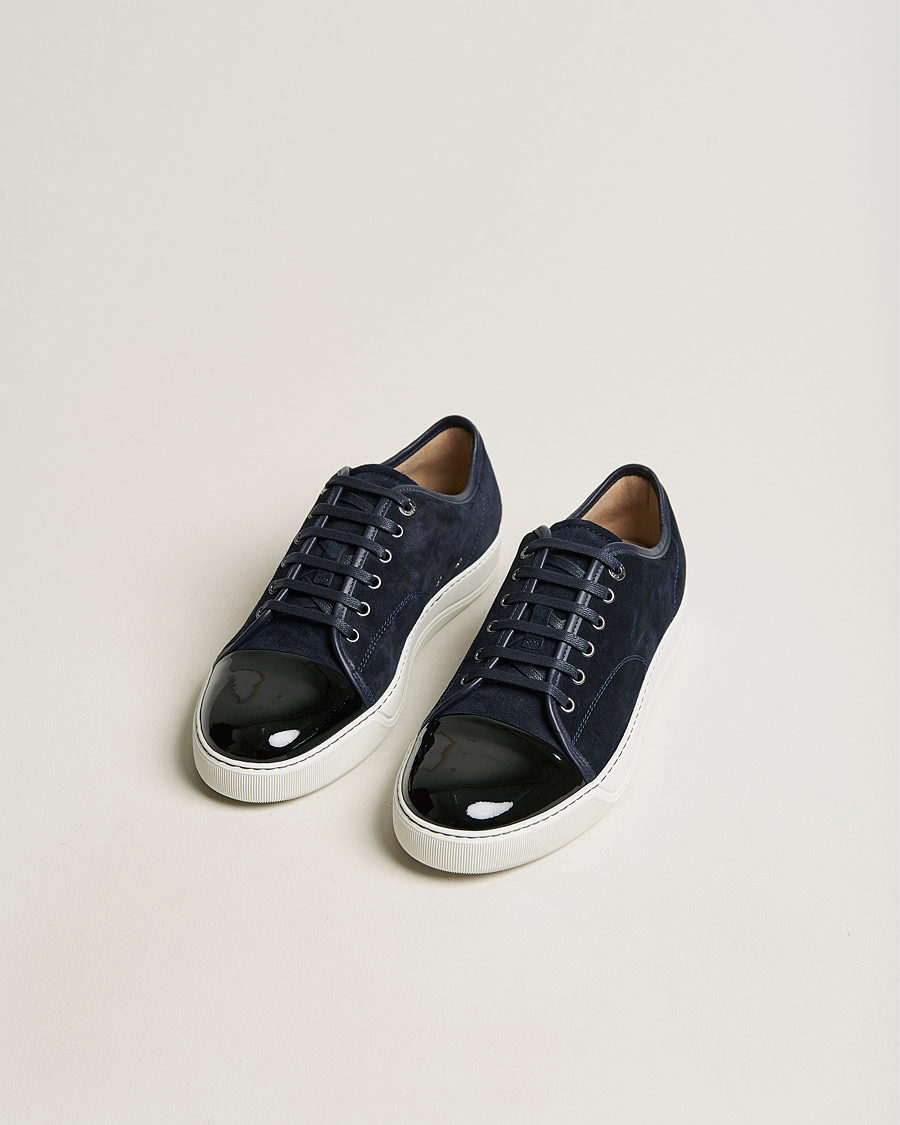 Herren | LanvinDBB1 Patent Cap Toe SneakerNavyUK8 - EU42 | Lanvin | DBB1 Patent Cap Toe Sneaker Navy UK8 - EU42