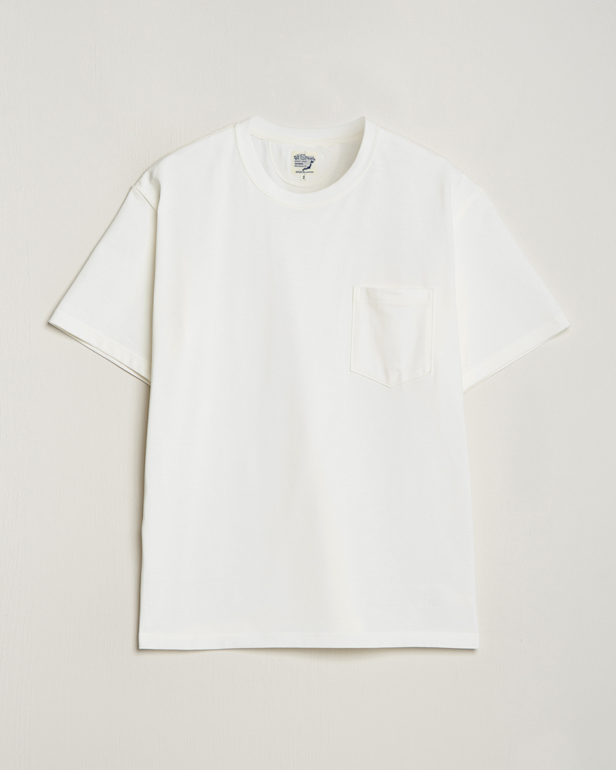 Herren | T-Shirts | orSlow | Pocket T-Shirt White