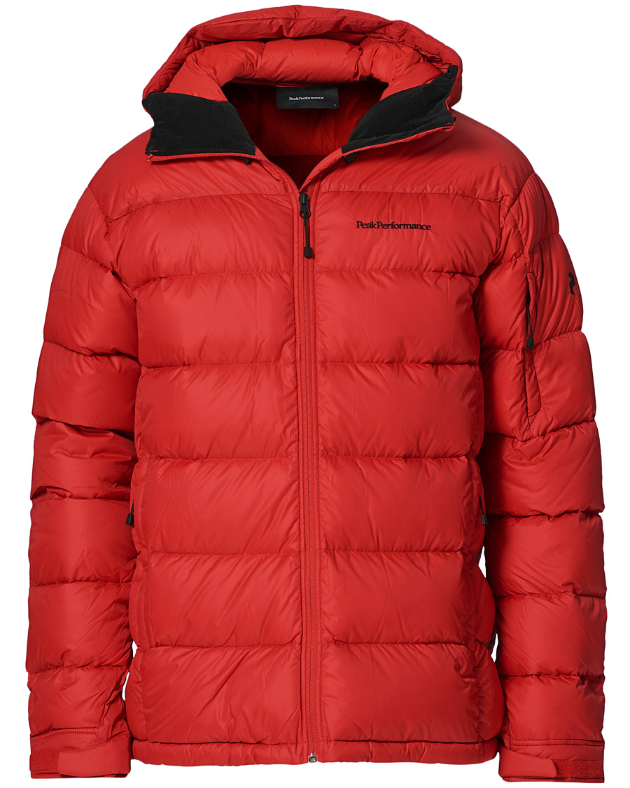 Herren | Jacken | Peak Performance | Frost Down Hooded Jacket Red