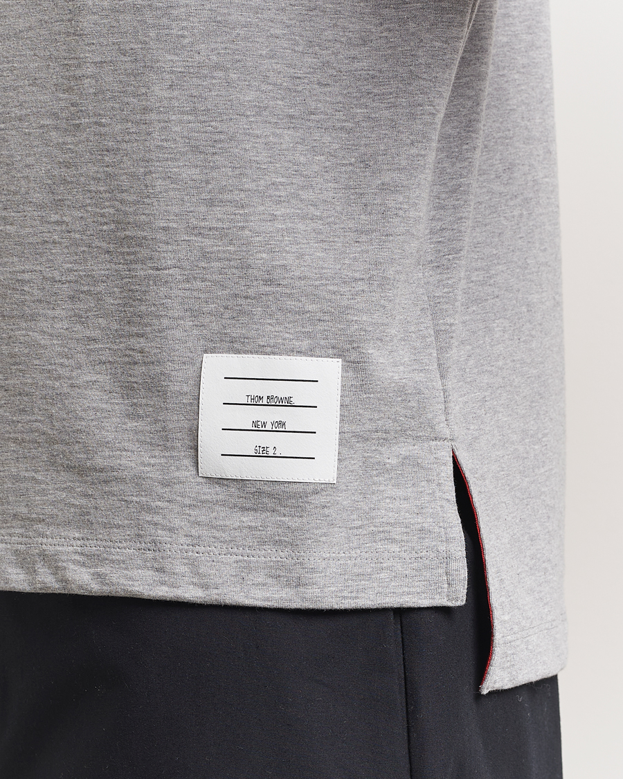 Herren | T-Shirts | Thom Browne | Relaxed Fit Short Sleeve T-Shirt Light Grey