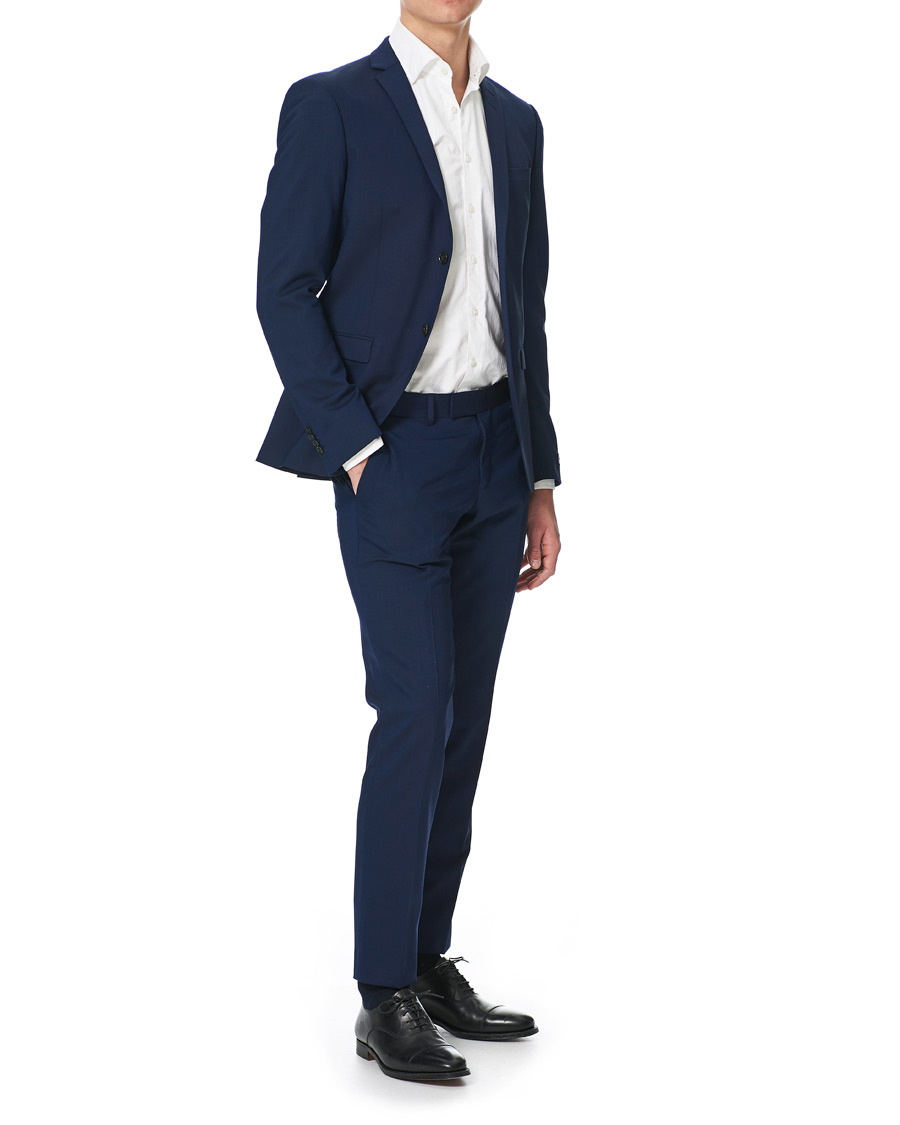 Herren | Sakkos | Tiger of Sweden | Jile Wool Suit Blazer Blue