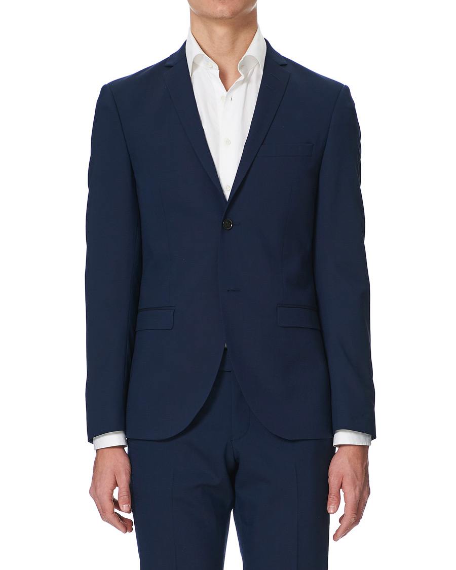 Herren | Sakkos | Tiger of Sweden | Jile Wool Suit Blazer Blue