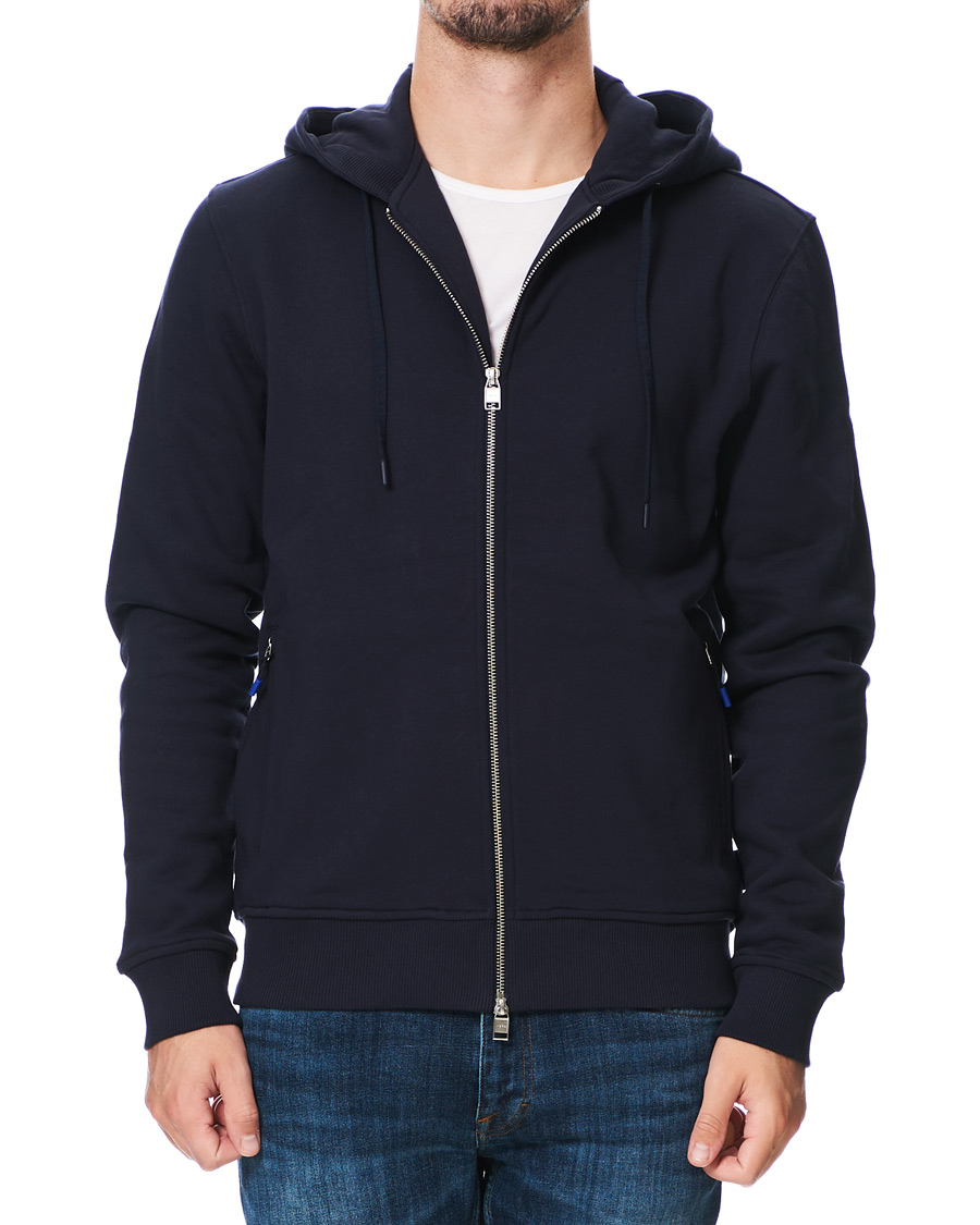 Herren | Pullover | Tiger of Sweden | Movement Namir Full Zip Hoodie Blue