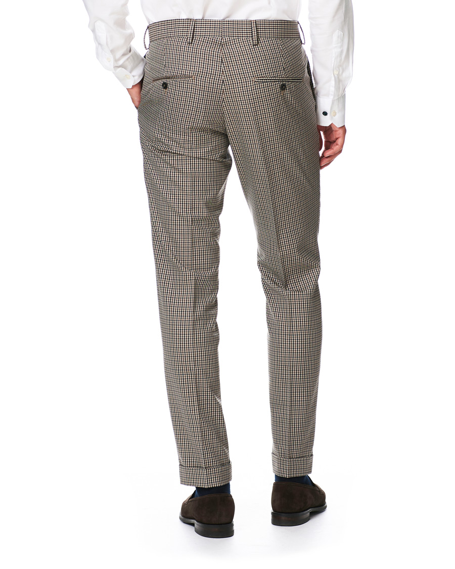 Herren | Hosen | Tiger of Sweden | Tillman Checked Trousers Beige