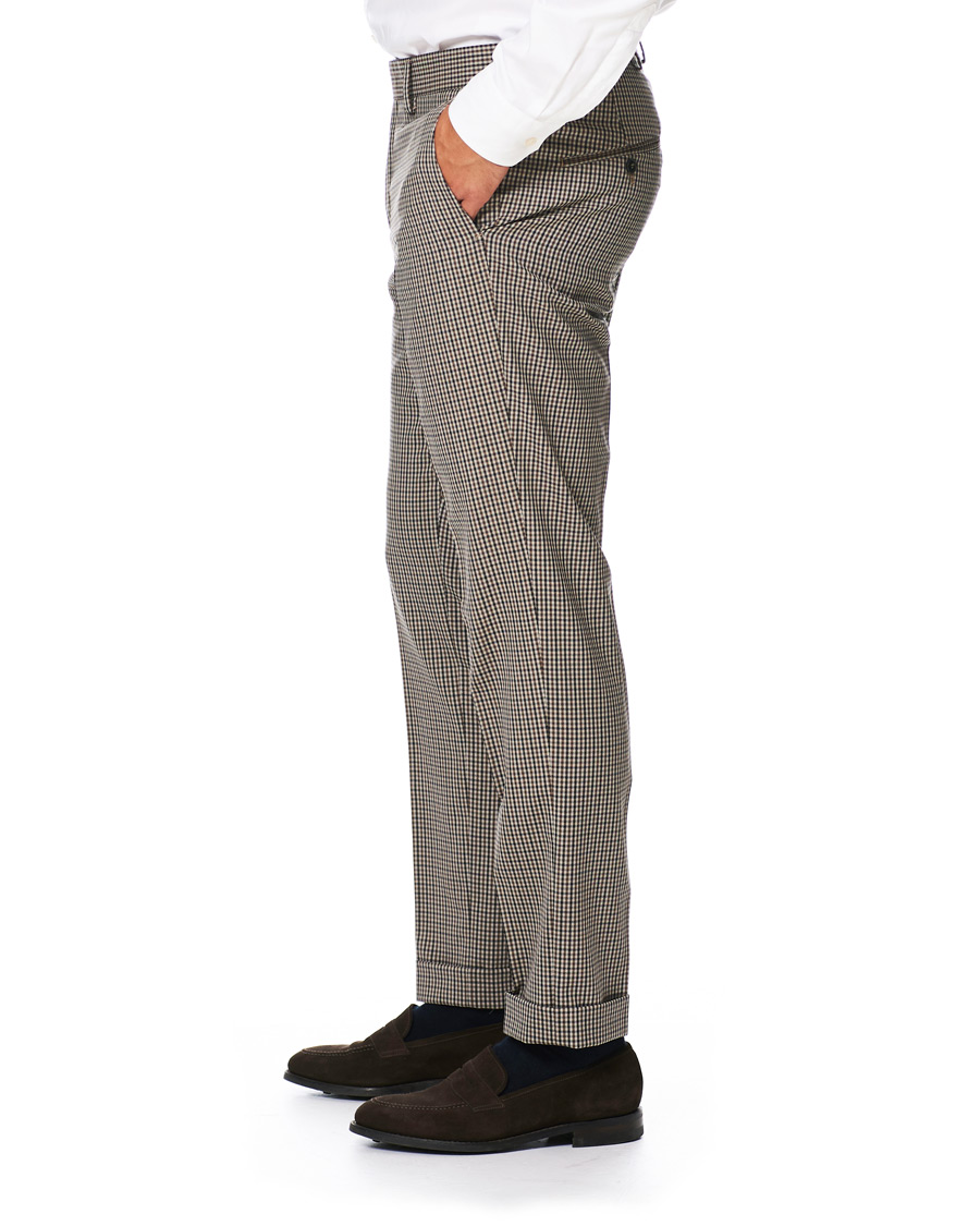 Herren | Hosen | Tiger of Sweden | Tillman Checked Trousers Beige
