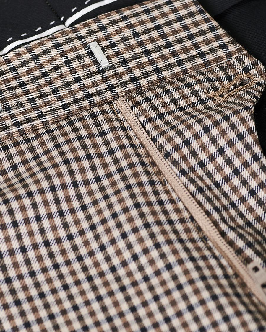 Herren | Hosen | Tiger of Sweden | Tillman Checked Trousers Beige