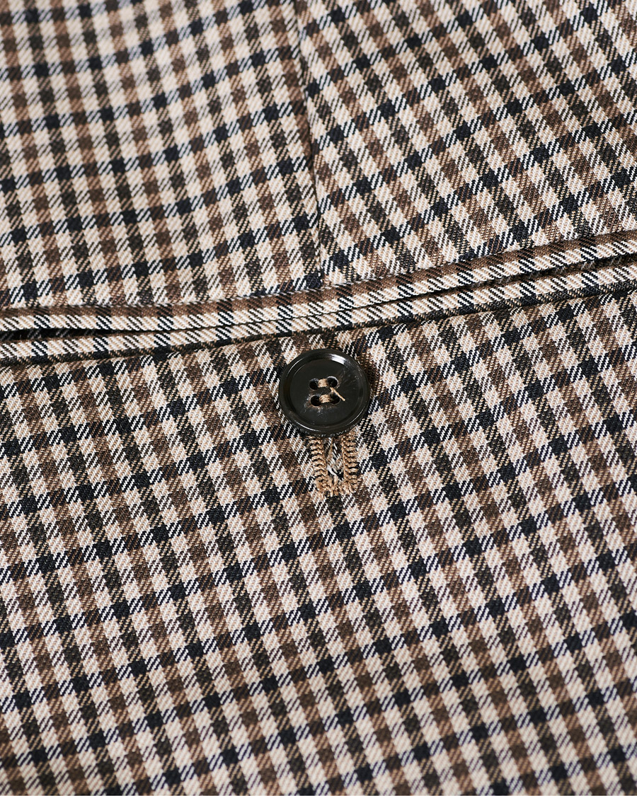 Herren | Hosen | Tiger of Sweden | Tillman Checked Trousers Beige