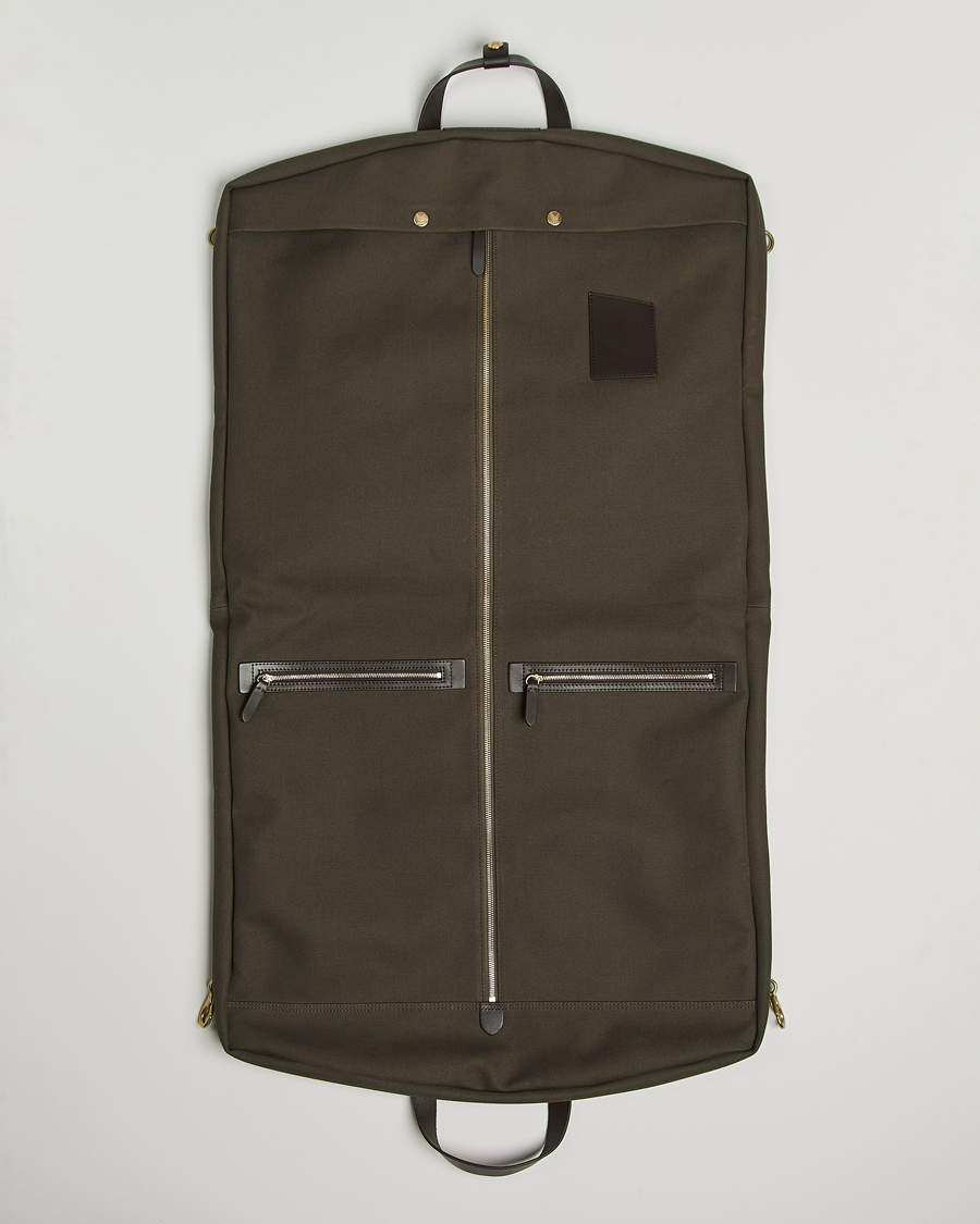 Herren | Mismo M/S Suit Carrier Army/Dark Brown | Mismo | M/S Suit Carrier Army/Dark Brown
