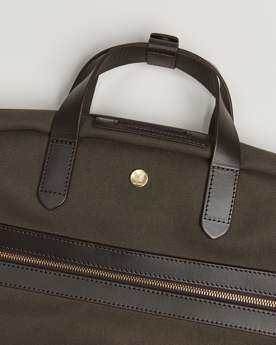 Herren | Mismo M/S Suit Carrier Army/Dark Brown | Mismo | M/S Suit Carrier Army/Dark Brown