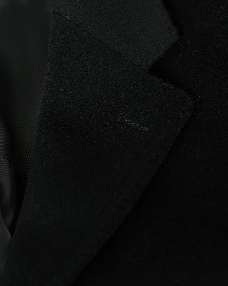 Herren | Jacken | Oscar Jacobson | Storvik Wool/Cashmere Coat Black
