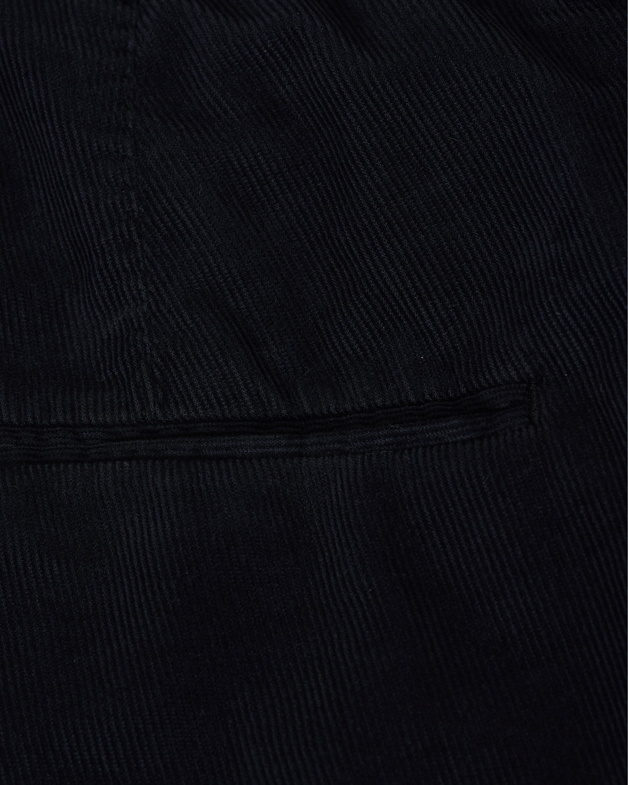 Herren | Hosen | Oscar Jacobson | Denz Baby Cord Trousers Navy