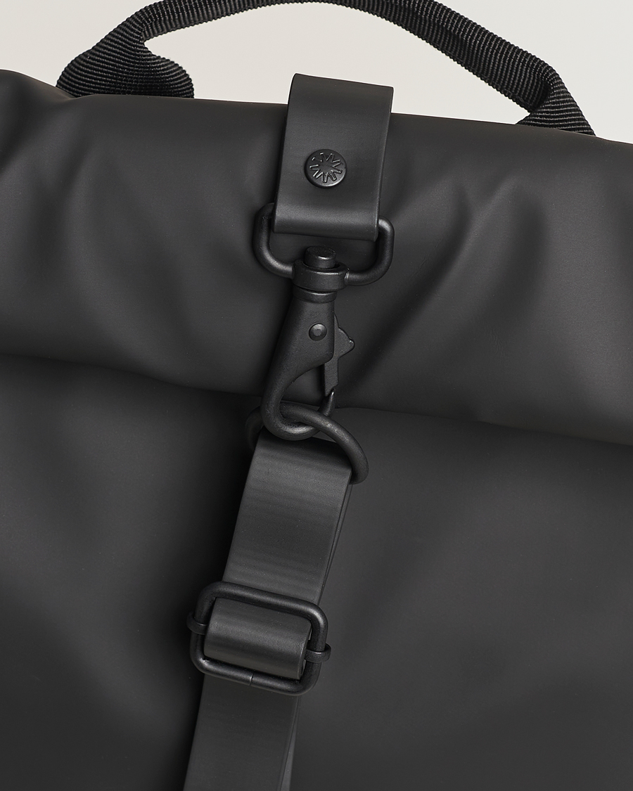Herren | RAINS Rolltop Rucksack Black | RAINS | Rolltop Rucksack Black