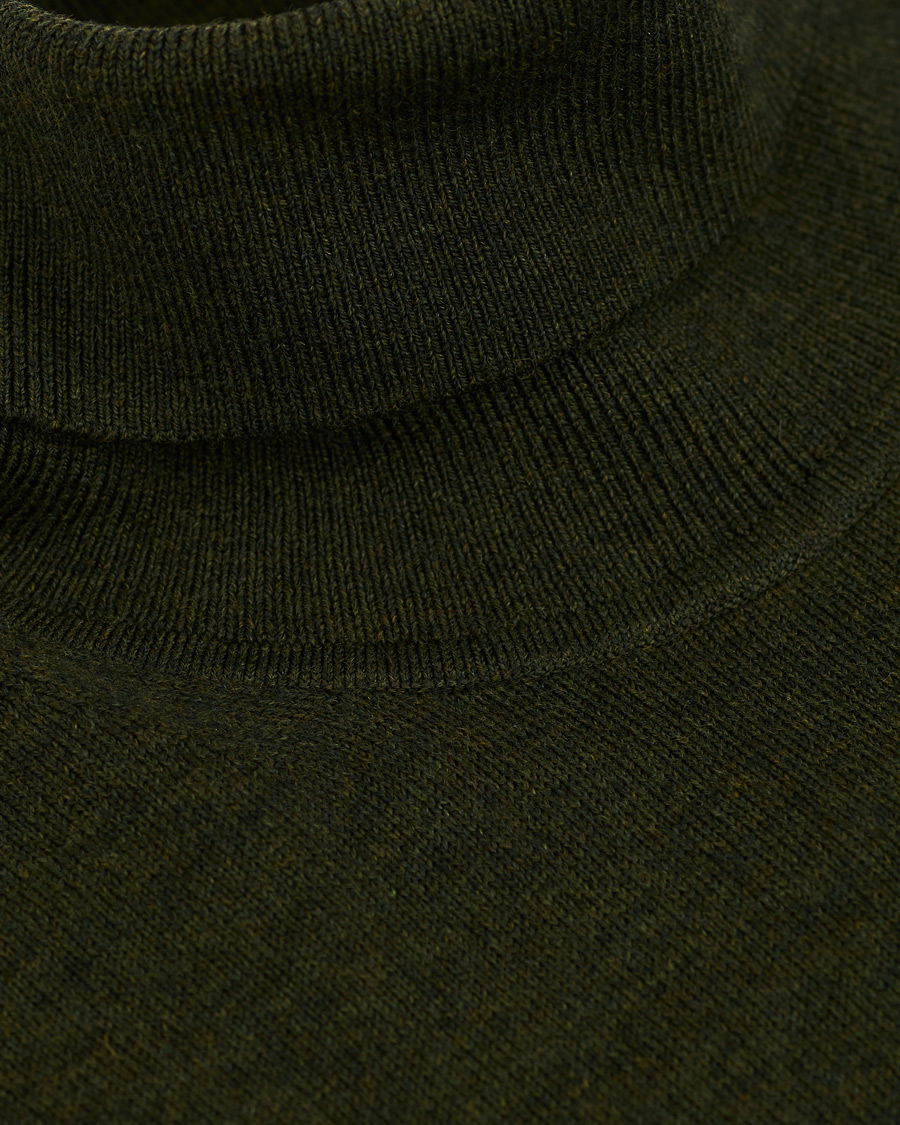 Herren | Pullover | Calvin Klein | Superior Wool Rollneck Dark Olive