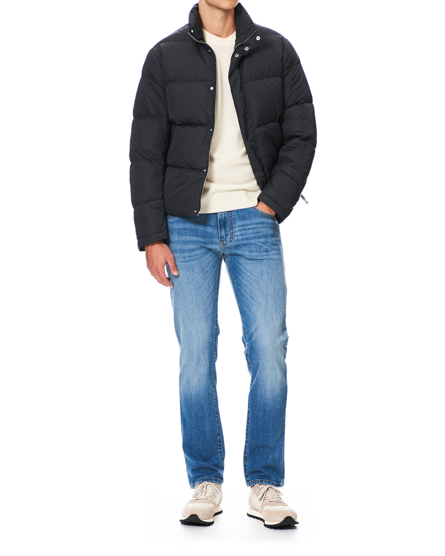 Herren | Jacken | Emporio Armani | Tonal Logo Down Jacket Navy
