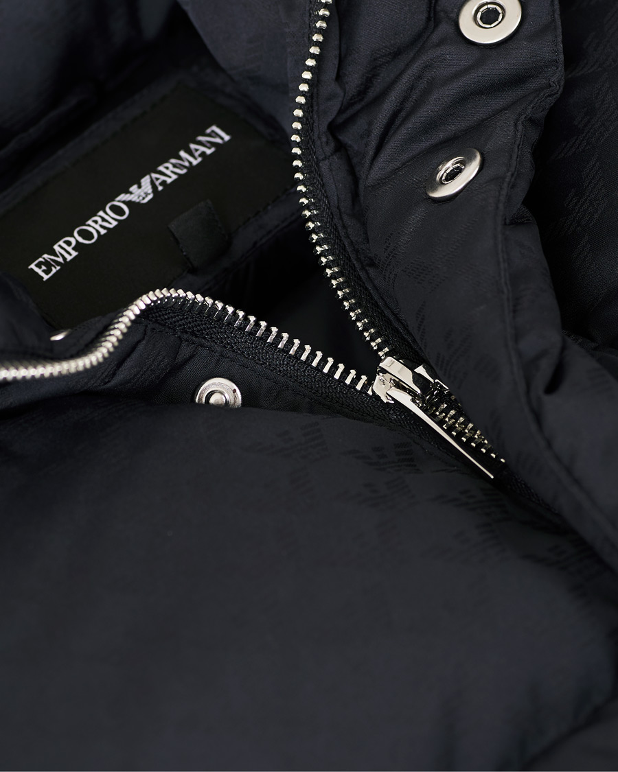 Herren | Jacken | Emporio Armani | Tonal Logo Down Jacket Navy